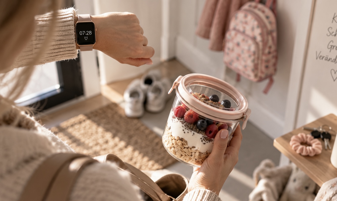 3 schnelle Frühstücksideen für Mamas, wenn morgens keine Zeit ist