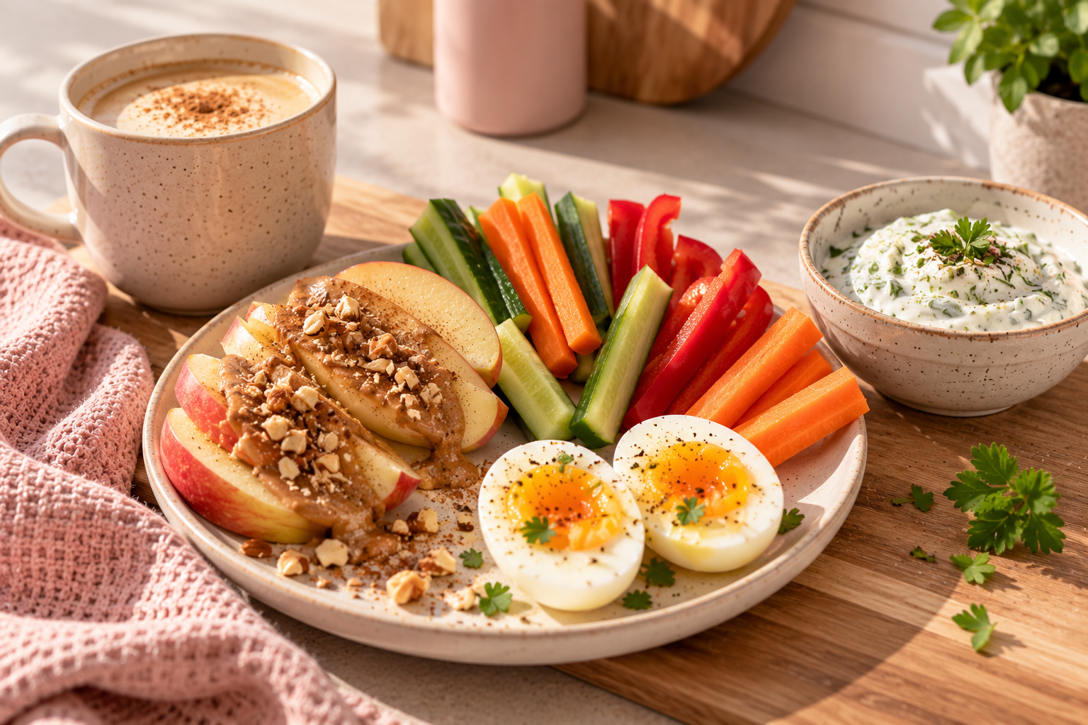6 gesunde Snacks gegen Heißhunger im Mama-Alltag